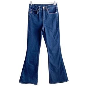 Blank NYC The Waverly High Rise Flare Dark Wash Jean 27